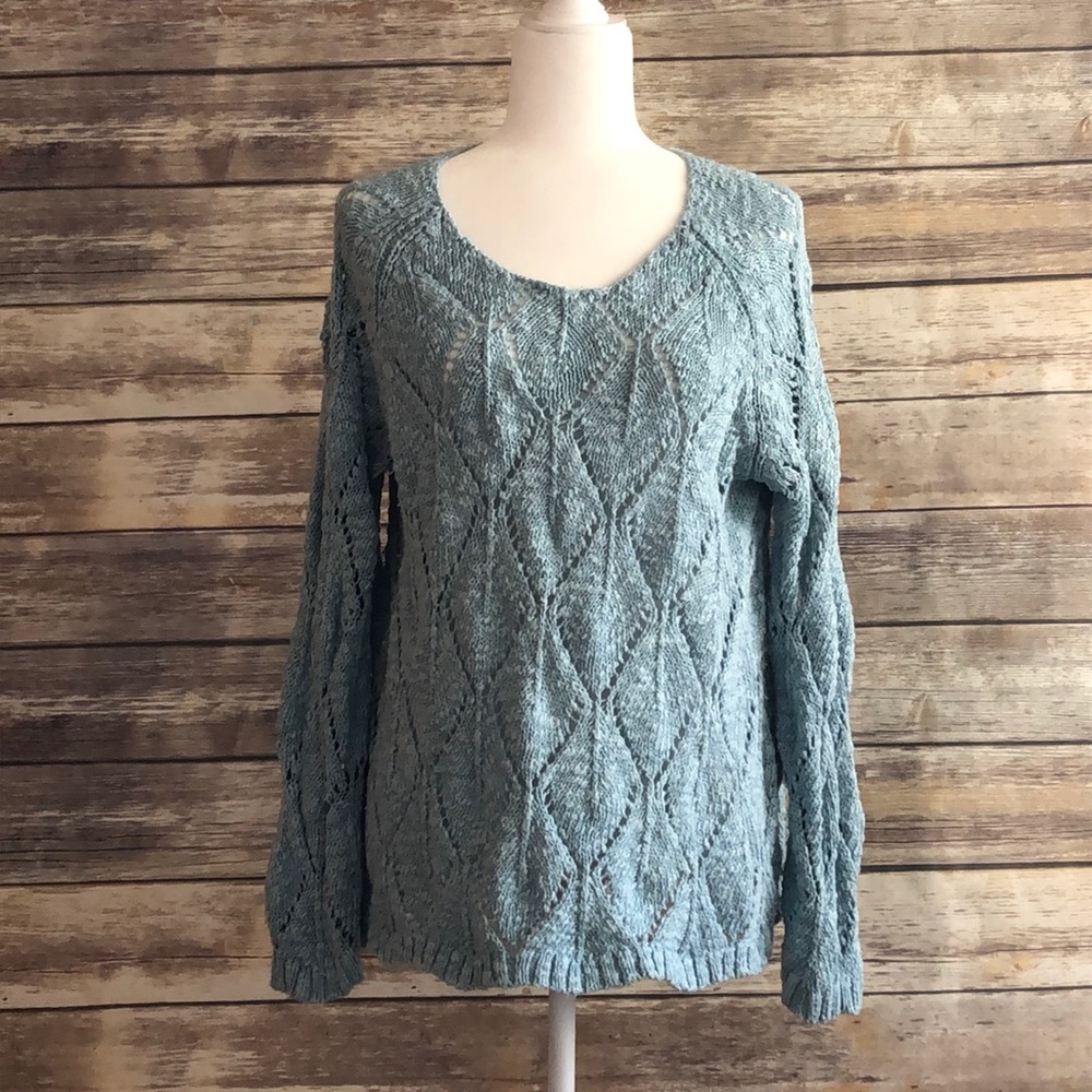 Lace Knit Sweater